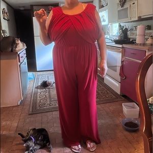 Hot pink and very beautiful.